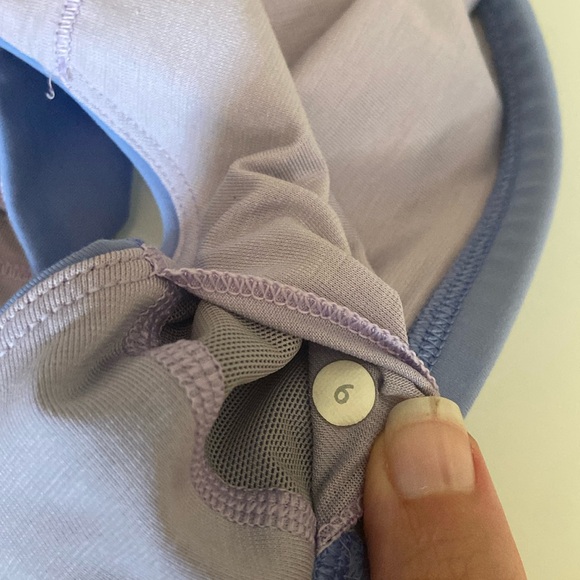 Free to be bra, strappy back, pale blue, size 6 - Picture 3 of 7